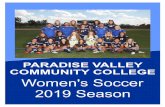 Paradise Valley Community College · Karina Lopez Martinez – Women’s AllWest Region Team- Katie Townsend – Women’s All-West Region Team . 2016 . Jon Ruzan - NSCAA Coach of