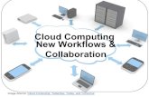 Cloud Computing Collaboration New Workflows · Image Source: Cloud Computing; Yesterday, Today, and Tomorrow New Workflows & Collaboration Cloud Computing. Cloud Computing - How it