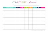 NAMC CHORES S M w © Organization Obsessed For Sarah Titus · 2019-03-14 · NAMC CHORES S M w © Organization Obsessed For Sarah Titus . Created Date: 1/22/2019 1:47:00 PM