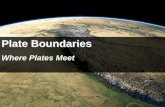 Plate Boundaries - cpb-us-e1.wpmucdn.com · 1. Divergent Boundaries Divergent boundaries can also occur on land. Continents split apart at divergent boundaries on land.. The Great