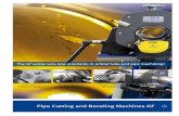 Pipe Cutting and Beveling Machines GFwortelboer.ws.agn.info/write/Bestanden/pdf/ORBITALUM-WEBSITE.pdf · • Optimum preparation for the automated welding process • Sturdy design