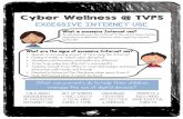 Cyber Wellness @ TVPS · CONSEQUENCES OF EXCESSIVE INTERNET USE SET UP SCREEN TIME LIMITS & TECH-FREE FAMILY TIME ENCOURAGE TECH FREE ACTIVITIES & HOBBIES What are the signs of excessive