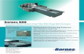 Barnes RDU93bbd51f14.nxcli.net/wp-content/uploads/2016/10/97783857.pdf · 2020-02-04 · Barnes RDU Permanent Media Coolant Chip Filter With Hinge Belt Conveyor Filter Model Flow