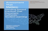 Assessment That Matters - Utica College · faculty in assessment of student learning, provosts are more interested in finding ways to help faculty and staff develop the attitudes