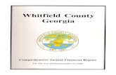 WHITFIELDCOUNTY,GEORGIA · statementswill befree from material misstatement. Asmanagement,weassertthat, tothe bestof ourknowledgeandbelief, this financial report is completeandreliable