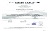 ABS Quality Evaluations 9001.pdf · Evaluate . Created Date: 12/7/2019 1:37:43 AM