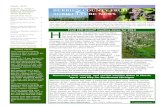 Volume 5, Issue 2 BERRIEN COUNTY FRUIT & AGRICULTURE NEWS · resume April 15th 5 pm at Fruit Acres Farm in Coloma, MI BERRIEN COUNTY FRUIT & AGRICULTURE NEWS ... Faye Burns @ 517-