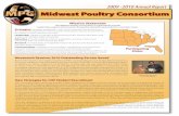 Midwest Poultry Consortiummwpoultry.org/MPCannualreport0910.pdf · Excellence (COE) Program application process to allow for earlier internship coordination and better full-time job