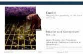 Euclid Science Capabilities - NASA · •Euclid Consortium (EC) provides instruments, some data processing, science •Contributions from Austria, France, Germany, Italy, Netherlands,