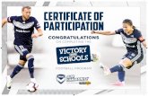CERTIFICATE OF PARTICIPATION - My Club Victory · certificate of participation congratulations on completing the football program. created date: 12/14/2018 5:18:55 pm