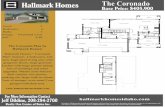 Boise Custom Homes | Hallmark Homes of Meridian, Idaho … · 09-09-2019  · The Coronado Plan by Hallmark Homes! Hallmark Homes " Coronado Plan" features 4 bedrooms, loft area,