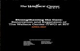 Renovation and Expansion of The Wallace Center (TWC) at RIT...2017/06/08  · Research Activity” in 2016. At the Provost’s request, benchmarking was done in comparison to RIT’s