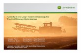 “Vehicle in the Loop” Test Methodology for Tractor Efficiency … · Gap: Design already frozen, changes are difficult to implement! Solution: PowerMix Replication Predict DLG
