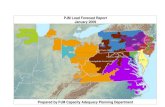 PJM Forecast Load Report, January 2009. · Geographic Region and PJM RTO Monthly Net Energy Forecasts of FE/GPU and PLGrp PJM HISTORICAL DATA: Historical RTO Summer and Winter Peaks