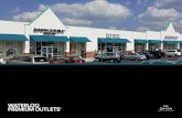 WATERLOO PREMIUM OUTLETS - Simon Property Group€¦ · Largest global owner of retail real estate including Malls, Simon Premium Outlets ® ... WATERLOO PREMIUM OUTLETS ® WATERLOO,