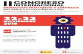 A4 Programa Congreso - UC3Mportal.uc3m.es/.../A4_Programa_Congreso.pdf · iicongreso internacional derechos humanos y empresa balance y situaciÓn actual 22-23 noviembre 2018 campus