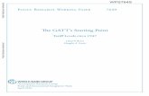 The GATT’s Starting Point - World Bank · 2018-04-27 · Policy Research Working Paper 7649 The GATT’s Starting Point Tariff Levels circa 1947 Chad P. Bown Douglas A. Irwin Development