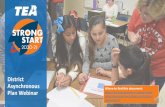LEA Asynchronous Plan Webinar · The only or “best” way to develop a plan. A comprehensive plan that includes every detail for every grade, subject, campus, course requirement