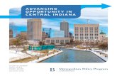 ADVANCING OPPORTUNITY IN CENTRAL INDIANA...sell most of their products or services outside of the region, can advance both opportunity and prosperity. 3.areer pathways to Central Indiana’s