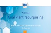 Welcome Coal Plant repurposing - European Commission · 22.10.2019 Seite 3 The new RWE - Unique renewables and conventional generation portfolio RWE’s net generation capacity1 10.3