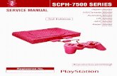 Sony Playstation SCPH-7500 Service Manual - …...RES 3.3 040!.402 MUTE CONTROL IC405 MOTE 6 MULTI our c 52 12 AUL HOSMF EXRAM IF GEN 14 29 8 13 183-186-188-192 Title Sony Playstation