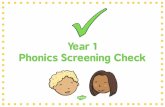 PowerPoint Presentation - High Meadow …...The phonics screening check is designed to confirm whether individual children have learnt sufficient phonic decoding and blending skills