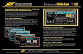 DirectSkin from Stardock turns ordinary applications into ...€¦ · same technology as WindowBlinds, a program used by millions of individual and corporate users, you are assured