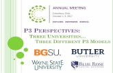 P3 PERSPECTIVES THREE UNIVERSITIES THREE DIFFERENT P3 Mcacubo.org/wp-content/uploads/2017/10/303-CACUBO... · Financing Term Up to 75 years 35 years 35 years Ground Lease / SCA Term