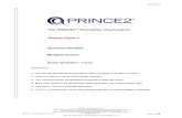 The PRINCE2 Foundation Examination Sample Paper 2 Question ... · ©AXELOS Limited 2017. AXELOS® and PRINCE2® are registered trademarks of AXELOS Limited. The AXELOS swirl logo