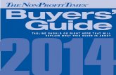 HE NONPROFIT TIMES TM Buyers’ Guide 2014€¦ · Linda Nicholson marketing@serenic.com Serenic Software offers three editions of their ﬂagship Serenic Navigator accounting software,