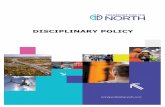 DISCIPLINARY POLICY - Transport for the North | TfN | Sub ... · 3 Policy No: EP02 (Last Updated: 1 April 2018) disclosed. Any breach of confidentiality may result in disciplinary