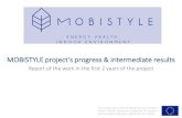 MOBISTYLE project’s progress & intermediate results · 2019-03-15 · Presentation per WP! Demonstration focus: Residential apartments (67-130 m2) for families: 1 –5 members Objectives: