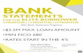 BANK - Greenbox Loans, Inc. · • min fico 680 • 5 year seasoning from foreclosure, bk, short sale • rates start in the 4’s. agency fallout or jumbo full doc alternatives non-prime