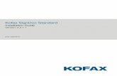 Version: 2.2.1.1 Installation Guide€¦ · Getting help with Kofax products.....6 Chapter 1: Introduction ... Kofax SignDoc Standard Installation Guide Configuration of SAM.....39