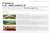 PARIS LE MEURICE - Dorchester Collection...11am, or families can arrange a private group tour. Back at the tour’s starting point, it’s a 15-minute taxi ride or 30-minute walk to