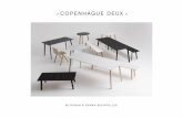 COPENHAGUE DEUX - twentytwentyone · Copenhague Deux is a new range of tables and benches for compact spaces. The collection offers dining tables, coffee tables and benches in 12