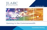Gaming in the Commonwealthjlarc.virginia.gov/pdfs/presentations/Rpt527Pres-2.pdf · Casinos authorized by SB 1126, sports wagering, and online casino gaming are projected to generate