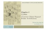 CORBA (Common Object Request Broker Architecture) L'identitأ© d'un objet CORBA 23 Chaque objet CORBA.