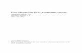 User Manual for P101 Attendance systemzksoftware.rs/download/uputstva/p101.pdf1 Usage Instructions 3 1.4 About Attendance On the initial interface of the attendance system, you are