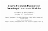 Slicing Floorplan Design with Boundary-Constrained Modules · • Young-Wong algorithm (ASP-DAC’99): – Slicing floorplan design with boundary constraints. – An extension of