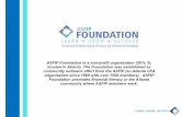 ASFIP Foundation is a non-profit organization (501c 3 ... · Secure your Computer • Secure your interactions with the web – Only use trusted sites for transactions (look for “https”)