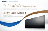 For Your Perfect Full HD Deliverables Datasheet ENG.pdf · SHANGHAI SAMSUNG TECHWIN CO., LTD. 32F, Blk B, International Business Center, No. 391 Guiping Rd., Shanghai, China, 200233