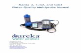 Manta 2, Sub2, and Sub3 Water-Quality Multiprobe Manualprocess.monitorering.no/measureit/files/pdf_datablad/eureka/eureka... · Manta 2, Sub2, and Sub3 Water-Quality Multiprobe Manual