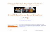 Small Business Case Studies...Free On-Demand Webinar: How to Generate Small Business Leads Learn search engine optimization, business blogging, social media marketing, and more to
