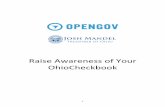 Raise Awareness of Your OhioCheckbook€¦ · OpenGov customers of all sizes have developed great landing pages. Below are links to some of the best examples of Landing Pages for