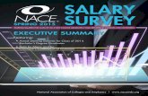 SALARY SURVEY - NACE€¦ · The next issue of Salary Survey to be published in fall 2015 will provide actual salaries for Class of 2015 graduates, based on early results from the