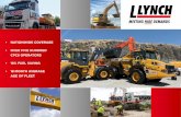 NATIONWIDE COVERAGE • OVER FIVE HUNDRED CPCS … · LYNCH MEETING HIRE DEMANDS LYNCH IS ONE OF THE LEADING AND MOST TRUSTED NAMES IN UK PLANT HIRE S I L V E R ID:000461 ABOUT US
