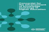Concordat for the advancement of knowledge exchange in ... · Knowledge exchange is a recognised part of the overall institutional strategy and is valued for the social, cultural