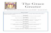 The Grace Greeteregrace.org/content/greeters/2018-December.pdf · read for the Day is a daily-use devotional resource filled with rich treasures: A brief scripture reading (NRSV texts)