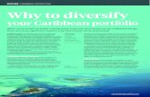 FEATURE CARIBBEAN PROTECTION Why to diversify · Why to diversify your Caribbean portfolio 110 JUNE/JULY 2019 AUTHORS islands, including hotel chains, luxury perfume retailers IP